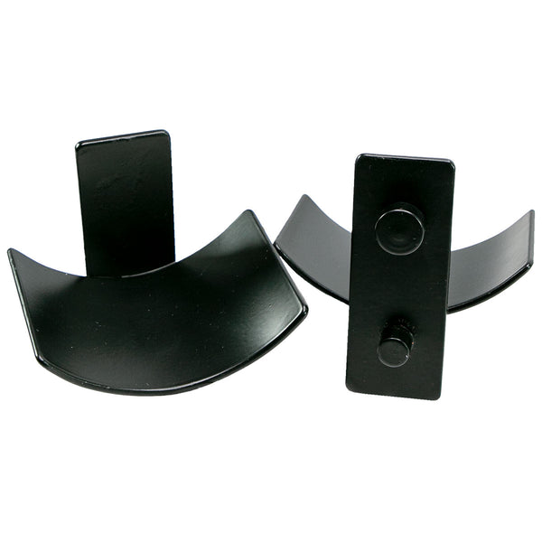 Burlingham Sports Metal Pinless Jump Cups - Pair